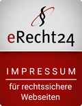 eRecht24 Impressum für rechtssichere Webseiten